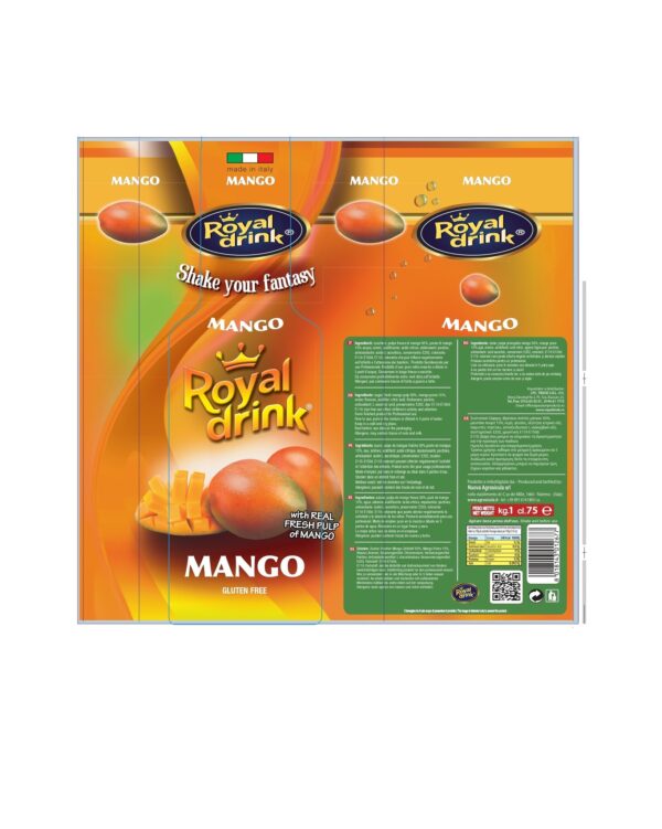 ROYAL DRINK Purée de mangue 750 ml