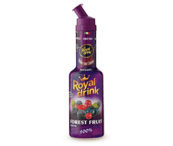 ROYAL DRINK Purée de fruits des bois 750 ml